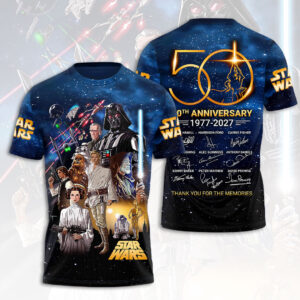 Star Wars 50th Anniversary 3D Apparel - HOATT17691