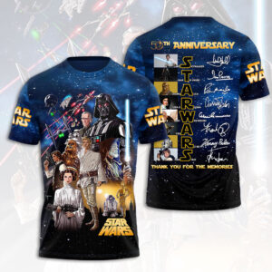 Star Wars 50th Anniversary 3D Apparel - HOATT17709
