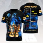 Star Wars 50th Anniversary 3D Apparel – HOATT17721