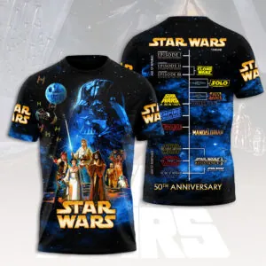 Star Wars 50th Anniversary 3D Apparel - HOATT17721