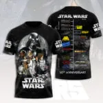 Star Wars 50th Anniversary 3D Apparel – HOATT17722
