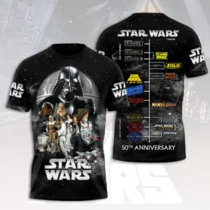 Star Wars 50th Anniversary 3D Apparel - HOATT17722