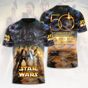 Star Wars 50th Anniversary 3D Apparel - HOATT17780