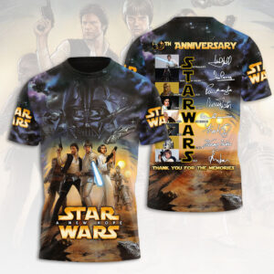 Star Wars 50th Anniversary 3D Apparel - HOATT17781