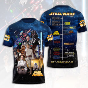 Star Wars 50th Anniversary 3D Apparel - HOATT17822