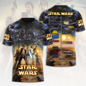 Star Wars 50th Anniversary 3D Apparel - HOATT17844