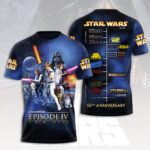 Star Wars 50th Anniversary 3D Apparel – HOATT17845