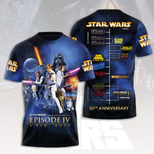 Star Wars 50th Anniversary 3D Apparel - HOATT17845
