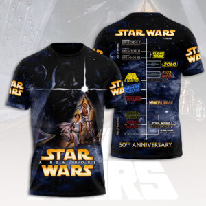 Star Wars 50th Anniversary 3D Apparel - HOATT17846