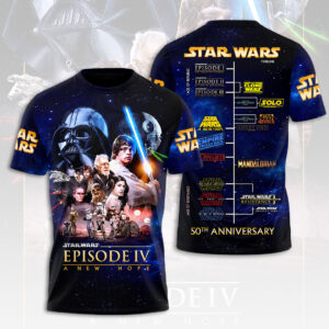 Star Wars 50th Anniversary 3D Apparel - HOATT17914