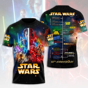 Star Wars 50th Anniversary 3D Apparel - HOATT18043