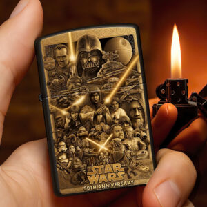 Star Wars 50th Anniversary Zippo Lighter Case (No Insert) - TMTHU6057