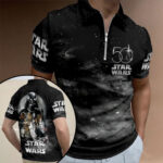 Star Wars 50th Anniversary Zip Polo Shirt – HOATT17675