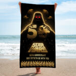 Star Wars x Darth Vader 50th Anniversary Rectangle Beach Towel – TMTHU5984
