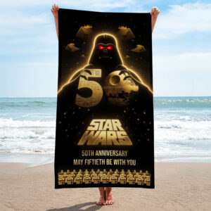 Star Wars x Darth Vader 50th Anniversary Rectangle Beach Towel - TMTHU5984