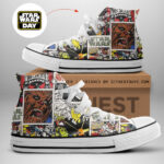 Star Wars High Top Canvas Shoes – TANTN22633
