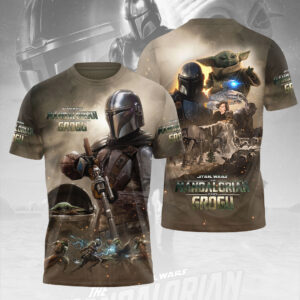 Star Wars: The Mandalorian and Grogu 3D Apparel - TMTHU6191
