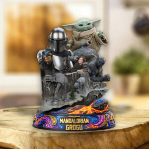 Star Wars: The Mandalorian and Grogu Custom Shape Acrylic Plaque - TMTHU6193