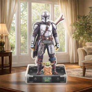 Star Wars: The Mandalorian and Grogu Custom Shape Acrylic Plaque - HOATT18127