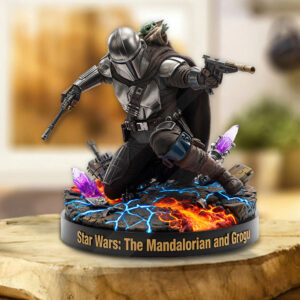Star Wars: The Mandalorian and Grogu Custom Shape Acrylic Plaque - TMTHU6271