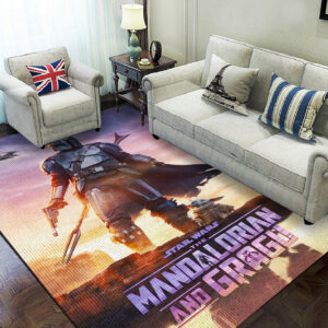 Star Wars: The Mandalorian and Grogu Rectangular Rug - HOATT18213