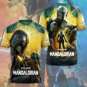 Star Wars x Mandalorian 3D Apparel - TMTHU6141