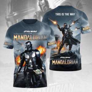 Star Wars x Mandalorian 3D Apparel - TMTHU6466