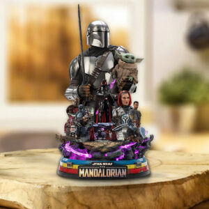 Star Wars x Mandalorian Custom Shape Acrylic Plaque - TMTHU6076