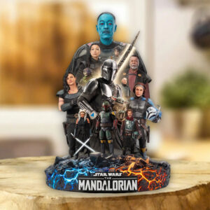 Star Wars x Mandalorian Custom Shape Acrylic Plaque - TMTHU6077