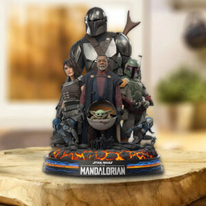 Star Wars x Mandalorian Custom Shape Acrylic Plaque - TMTHU6092