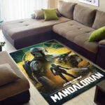 Star Wars x Mandalorian Rectangular Rug – TMTHU6420