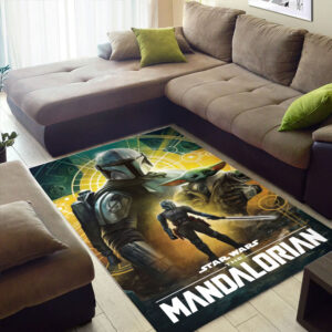 Star Wars x Mandalorian Rectangular Rug - TMTHU6420