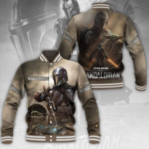 Star Wars x Mandalorian Varsity Jacket - TMTHU6020