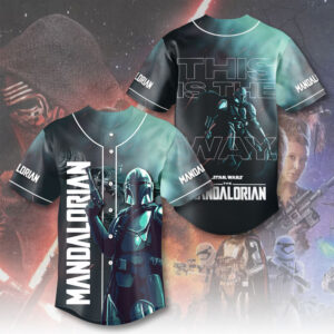Star Wars x The Mandalorian Baseball Jersey - TMTHU6222