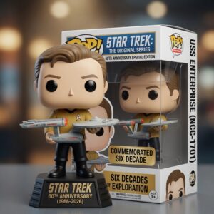 Star Trek 60th Anniversary 3D Collectible Vinyl Figure - TANTN22690