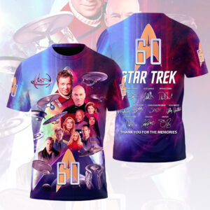 Star Trek 60th Anniversary 3D Apparel - HOATT17774