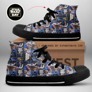 Star Wars High Top Canvas Shoes - TANTN22634