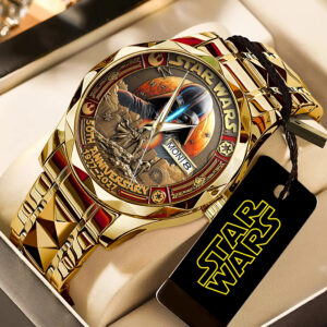 Star Wars 50th Anniversary Alloy Luxury Quartz Watch - GNE6270