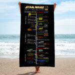 Star Wars 50th Anniversary Rectangle Beach Towel – GNE6307