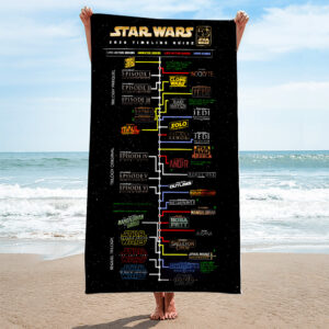 Star Wars 50th Anniversary Rectangle Beach Towel - GNE6307