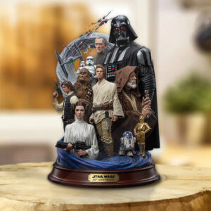 Star Wars 50th Anniversary Custom Shape Acrylic Plaque - GNE6622
