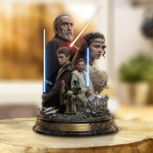 Star Wars 50th Anniversary Custom Shape Acrylic Plaque - GNE6626