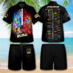 Star Wars 50th Anniversary 3D Hawaiian Apparel - GNE6305.3