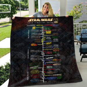 Star Wars 50th Anniversary Quilt Blanket - GNE6388