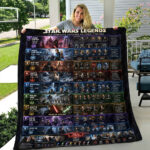 Star Wars 50th Anniversary Quilt Blanket – GNE6702
