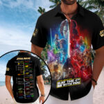 Star Wars 50th Anniversary Short Sleeve Button-Down Shirt – GNE6305.10