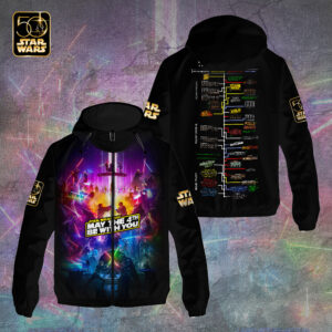 Star Wars 50th Anniversary 3D Windbreaker Jacket - GNE6306.11