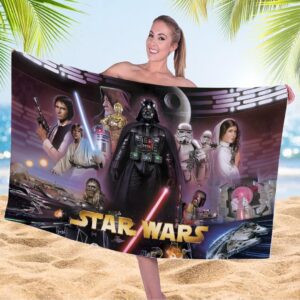 Star Wars 50th Anniversary Rectangle Beach Towel - HOATT17690
