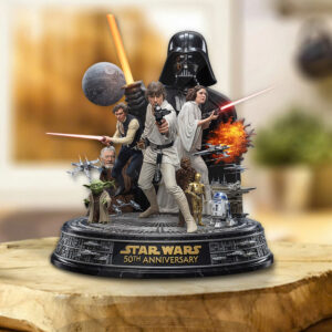 Star Wars 50th Anniversary Custom Shape Acrylic Plaque - GNE6316