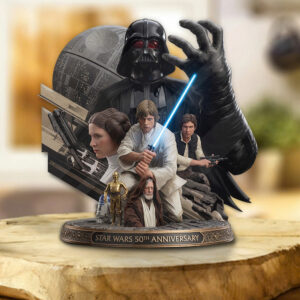 Star Wars 50th Anniversary Custom Shape Acrylic Plaque - GNE6318